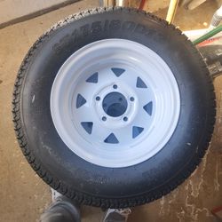 Set Of Two Trailer Tires ST175/80D13 New