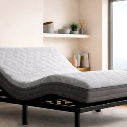 Queen Sleep Number bed With Adjustable Massage Frame 