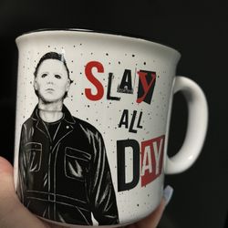 Jason Friday The Thirteenth Slay All Day Mug Halloween 