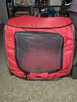 Pet Folding travel and Home crate bin foldable
