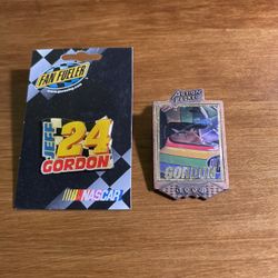 Set Of Jeff Gordon Hat Pins 