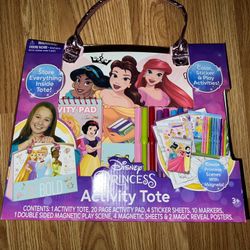 Brand New Disney Princess Activity Tote