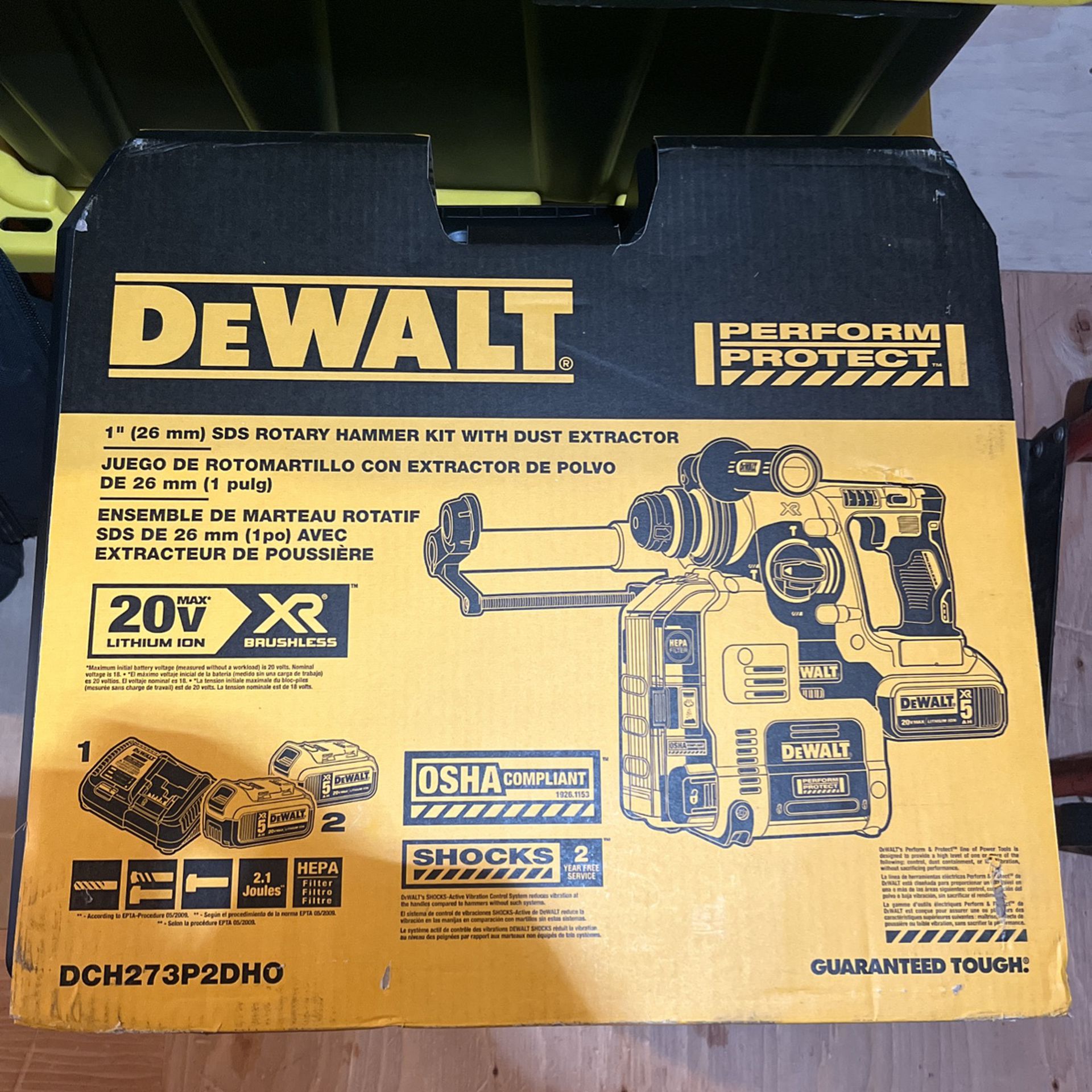 New In Box DeWalt Rotary Hammer Drill