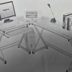 Glass Computer/gaming Table