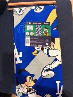 MLB x Disney Mickey Mouse LA Dodgers Beach Towel