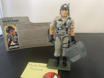 Vintage 1986 GI Joe Mainframe