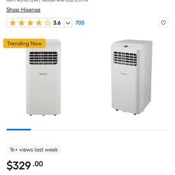 Hisense 6000 Portable AC 