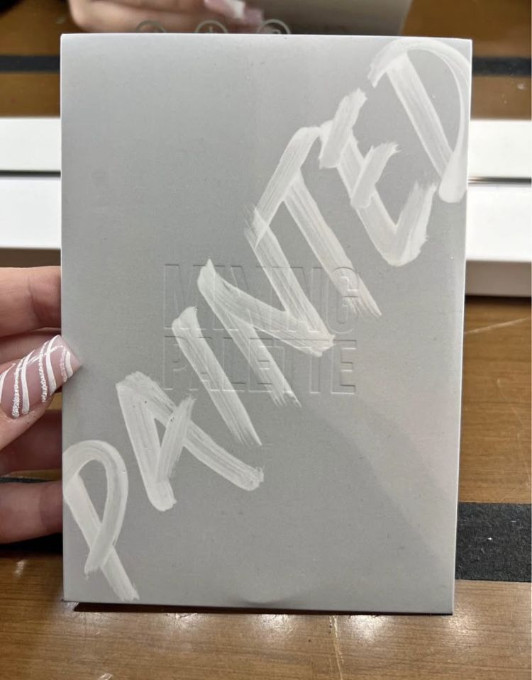 Painted Mixing Palette