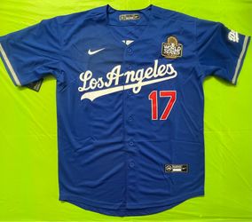 LA Dodgers OHTANI #17 HOME JERSEY World Series Jersey AND FREEMAN #5