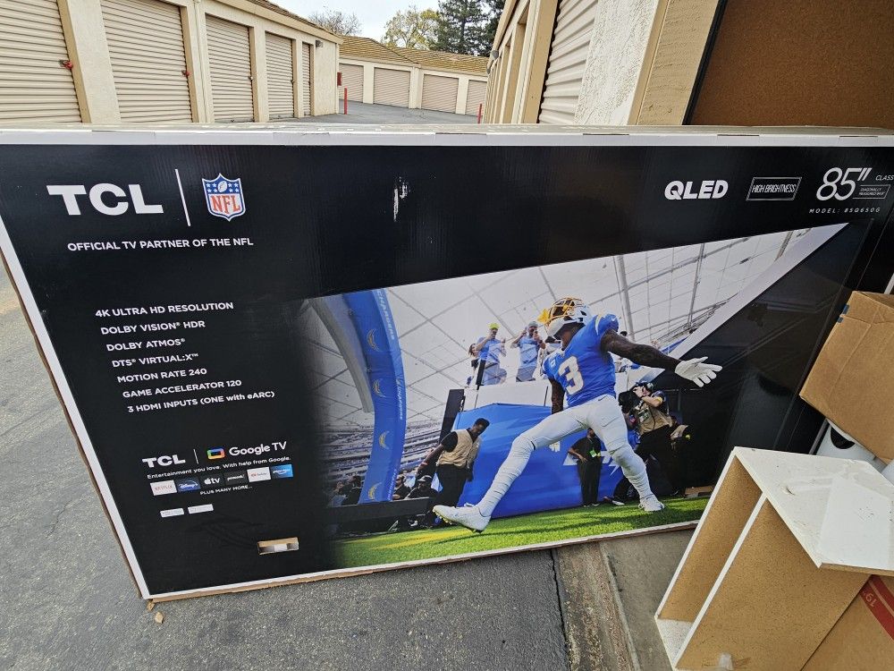 Tcl 85" TV