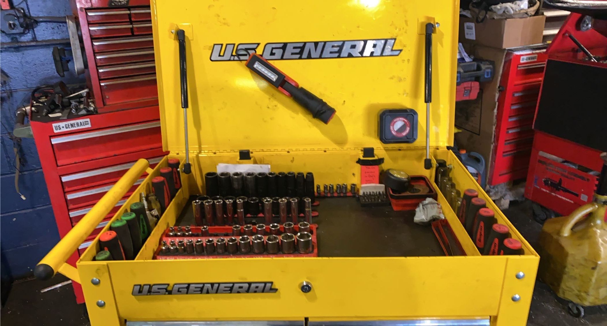 US GENERAL PUSH TOOL CART