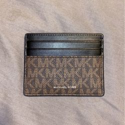 Mk Greyson Logo Tall Card Case
