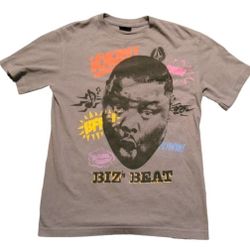 Vintage Yo Gabba Gabba Biz Markie Volcom Shirt Bizs Beat SZ L Retro Tee