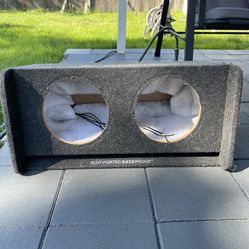 JL Audio Slot-Ported Dual 10 Inch Subwoofer Box