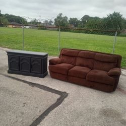 Sleeper Sofa Tv Stand Couch - Delivery Available 