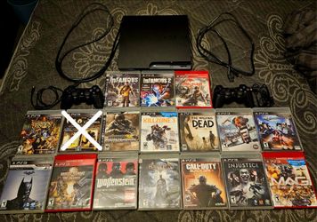 PS3 Slim lot