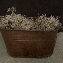 Antique Copper Tub