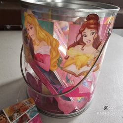 New Disney Princess Valentines Paint Can Mailbox