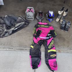 Vintage Women’s MX Gear Bundle - Alpinestars, TLD, O’Neal