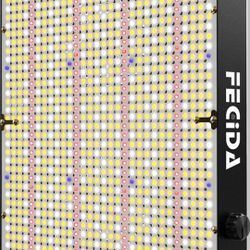 FECiDA Dimmable LED Grow Light 24000 Lumen 260 Watt, 2024 Best 3x3 2x4 ft Grow Tent Light, UV-IR Included Full Spectrum Plant Growing Lamps with 1176P