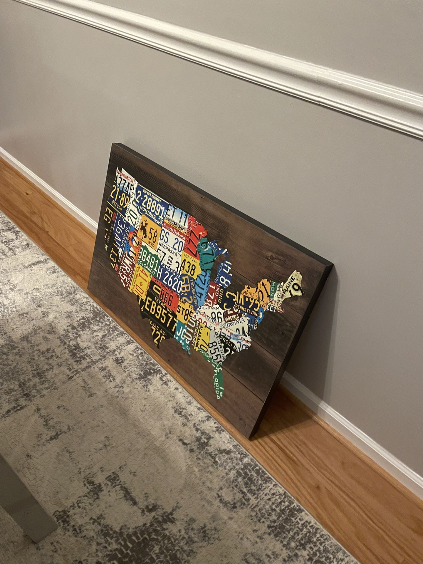 Wood Picture of US