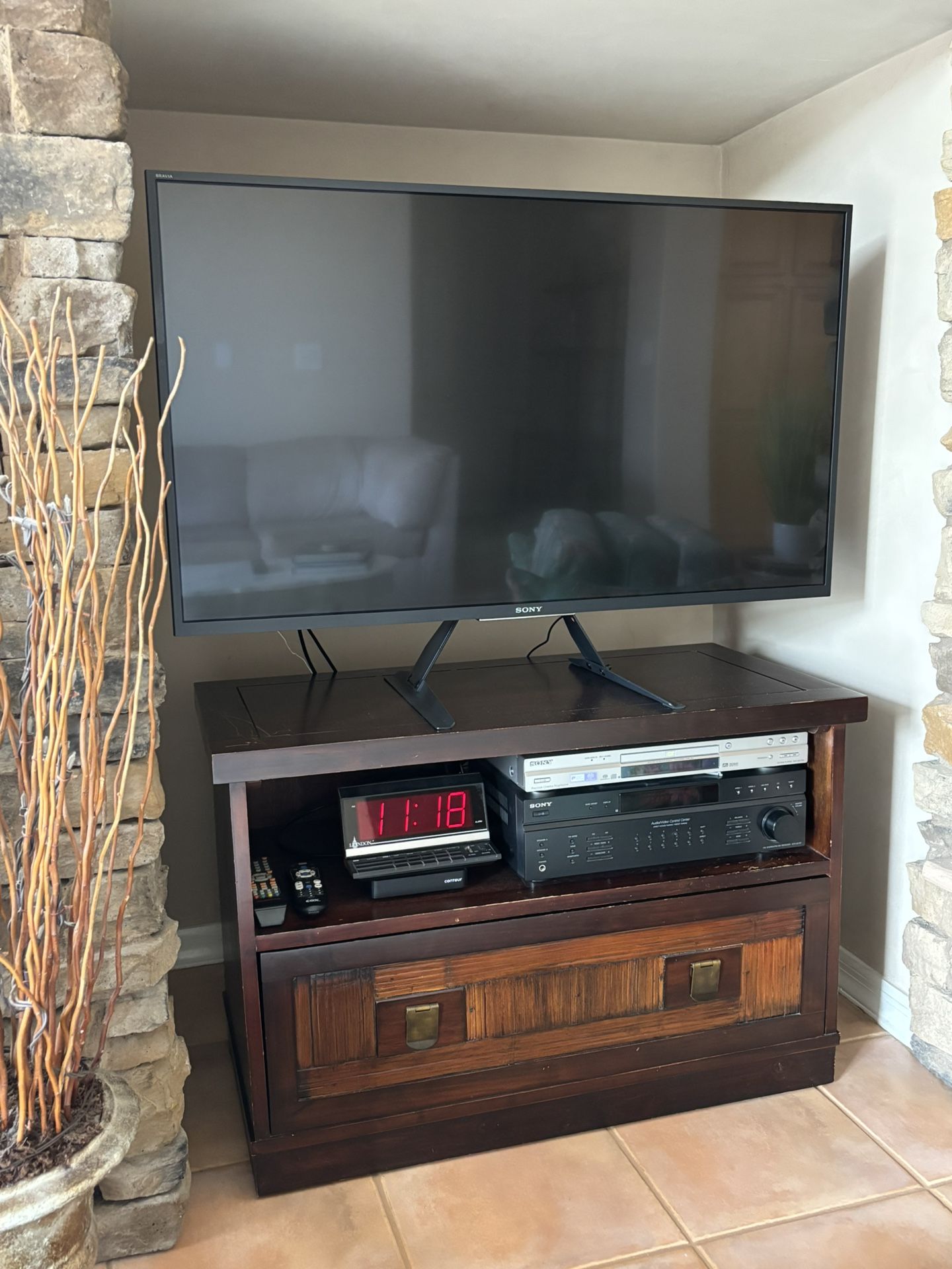 TV and TV stand