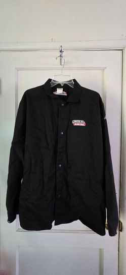 Lincoln Traditional Flame Retardant Welding Jacket Size XXL Black