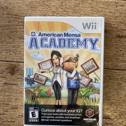 America Mensa Academy Wii