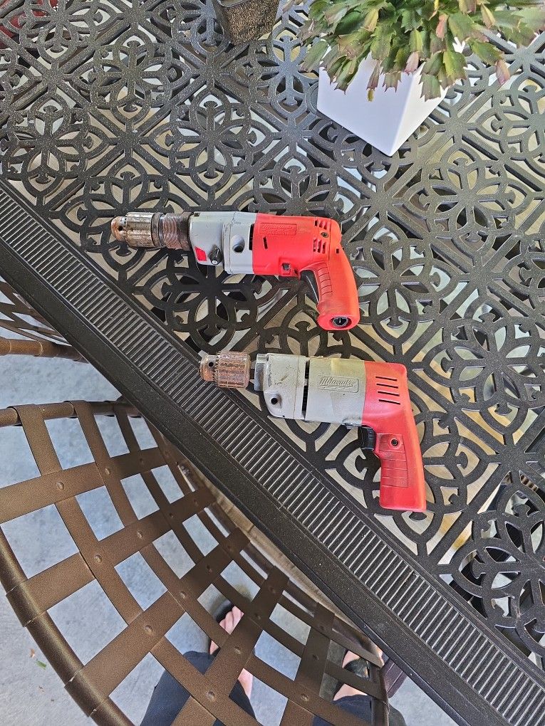 Corded Drill And Or Corded Hammer Drill Milwaukee