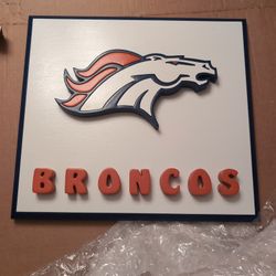 Broncos Sport Plaque