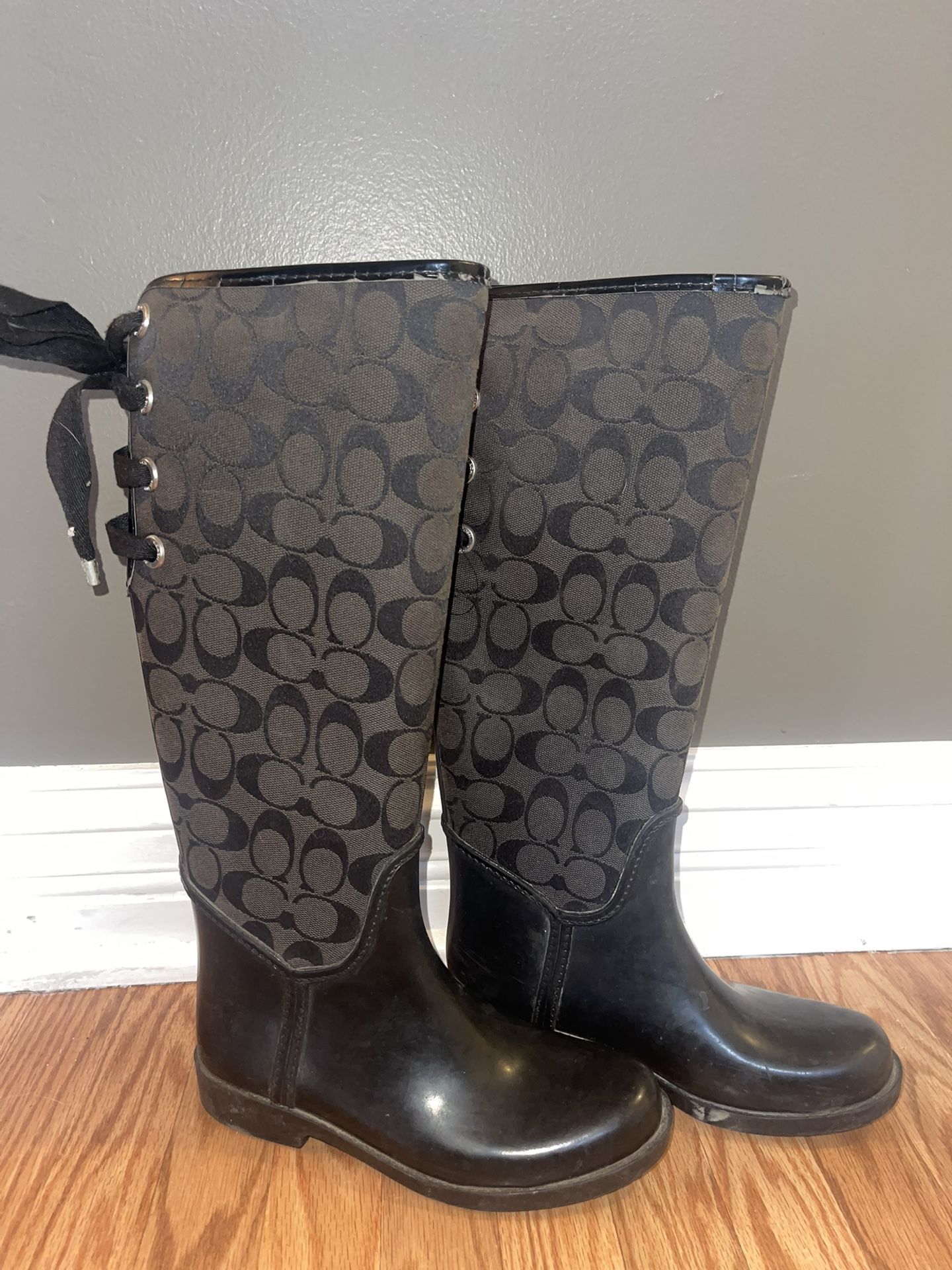 Coach Rain boots