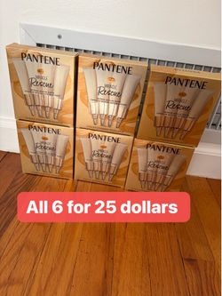 Pantene miracle rescue all 6 for25 dollars