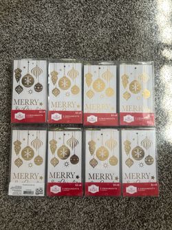 8 boxes of 5 Christmas ornaments