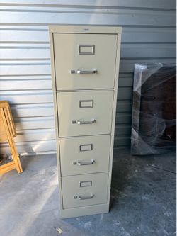 Staples Heavy Duty 4 Drawer Vertical File Cabinet,