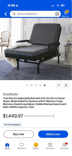 Bernard’s Twin Electric Bed