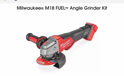 Milwaukee angle grinder set