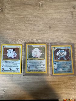 German 1st edition holo Pokemon cards