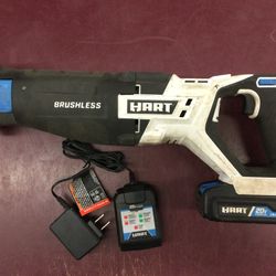 HART 20V CORDLESS BRUSHLESS RECIPROCATING SAW / SAWZALL KIT