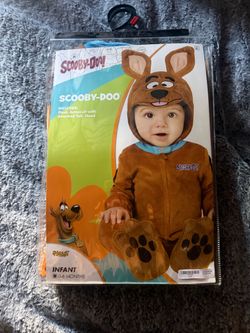 Scooby Doo Halloween Costume 0-6 Months
