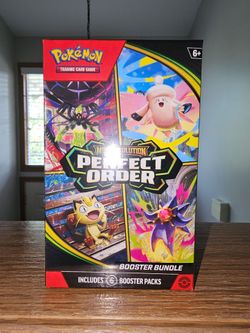Pokémon PERFECT ORDER Booster Bundle Packs TCG Trading Cards  MEGA EVOLUTION Nintendo
