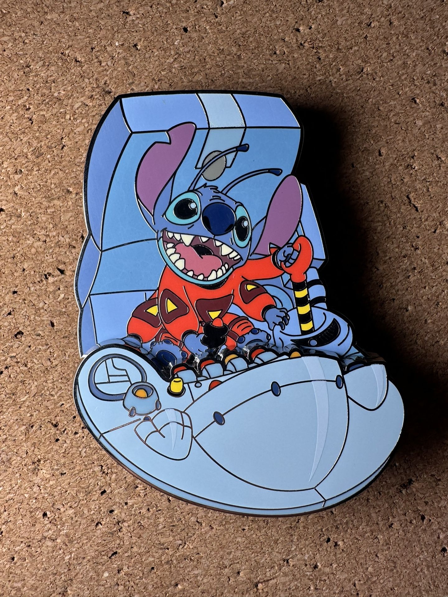 2023 Disney Stitch Jumbo Pin Lilo & Stitch Experiment 626 Limited Edition NEW