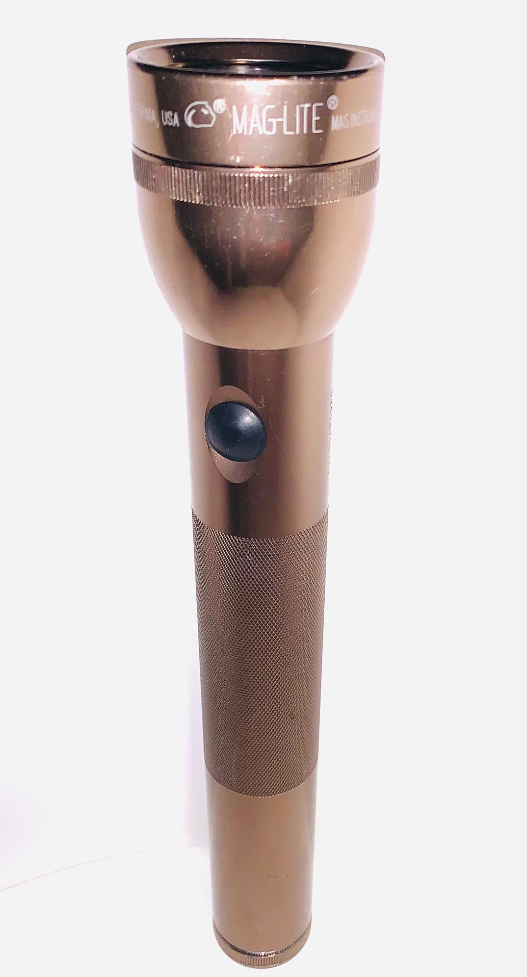 MAG-LITE - Bronze Color, 12.5” Heavy Duty Aluminum Flashlight.