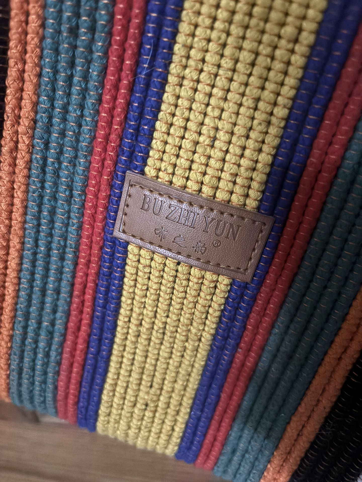 Buzhiyun Vintage Woven Hobo Tote