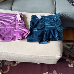 Brand new velvet Cloth Minnies Skirts   A dollar each