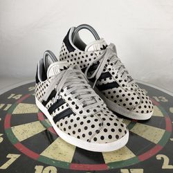 Adidas Gazelle Polka Dot Shoes Sneakers Classic White Gym