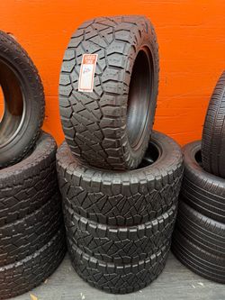 295/55R20 Nitto Ridge Grappler Full Set of 4 Tires