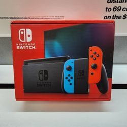 Nintendo Switch - Brand New Factory Sealed w/ Game