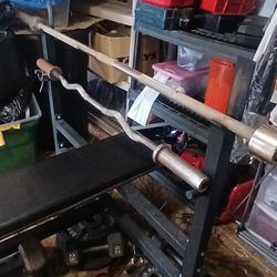 Olympic. bench and bars no weights