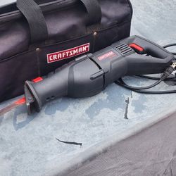 Craftsman 10amp Sawzall With Bag