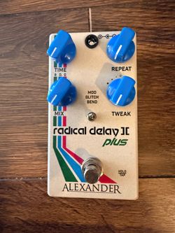 Alexander Radical  delay pedal